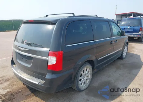 2013 Chrysler Town & Country Touring из США, поврежденный, VIN 2C4RC1BG2DR540878